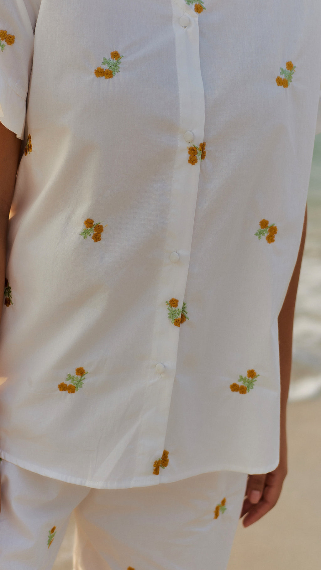 Sunshine - Cotton Short Sleeve Pajama Set