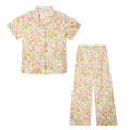 Garden - Short Sleeve cotton Comfort Set (Long Pants)
