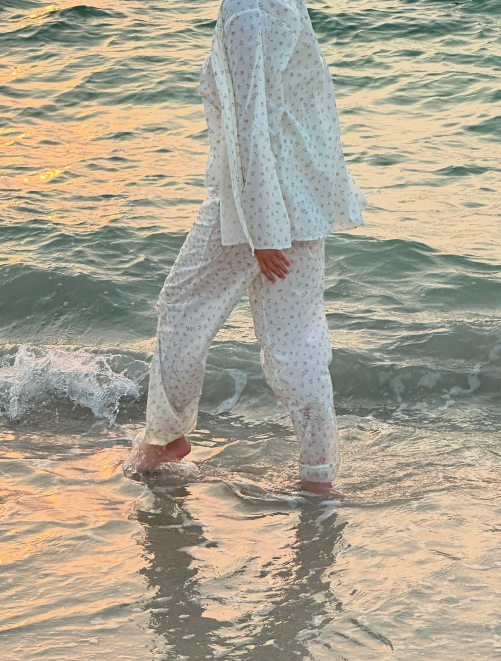 Floral - Cotton Pajama Set